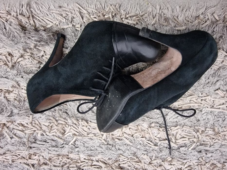 Sapatos botins pretos Gloria Ortiz T 37