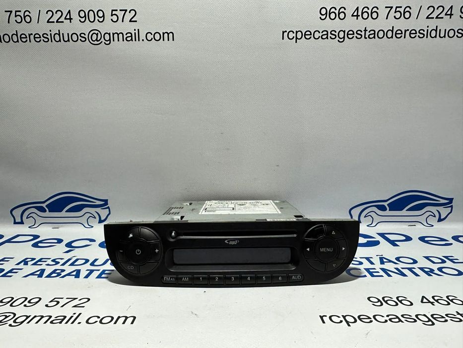 Auto Radio CD DVD GPS Original FGP Fiat 500 312 2008 – 2017
