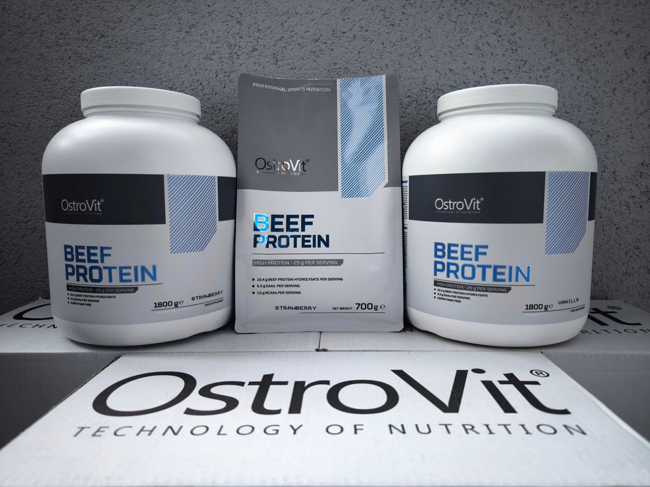 Протеїн сироватковий, міцелярний казеїн, Beef (білок) OstroVit