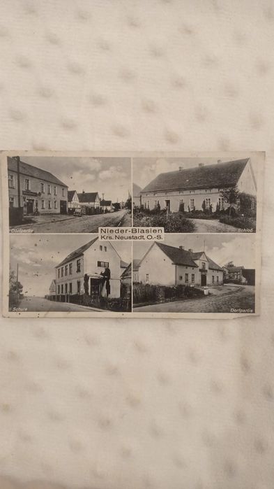 Stara pocztówka Błazejowice