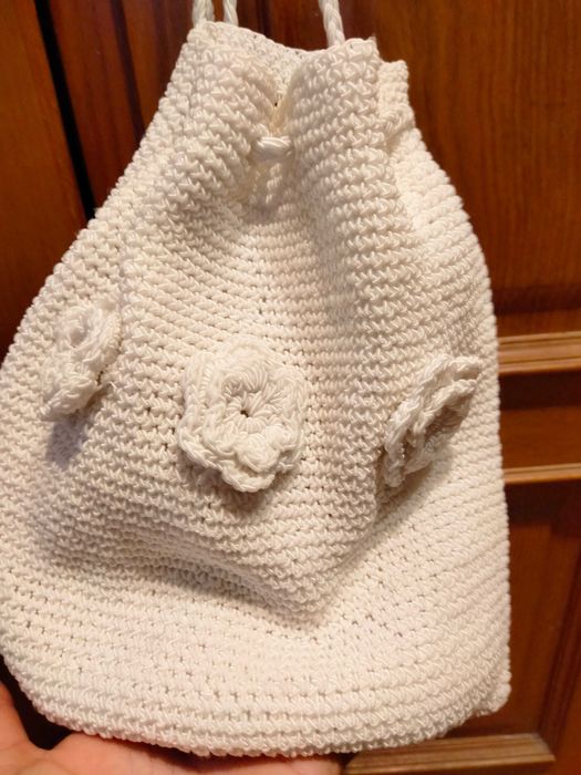 Malas á tiracolo E mochila crochet
