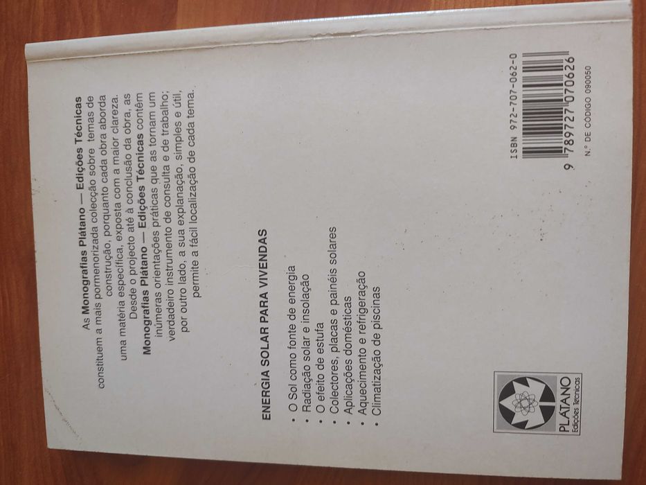 Livro Energia Solar para vivendas