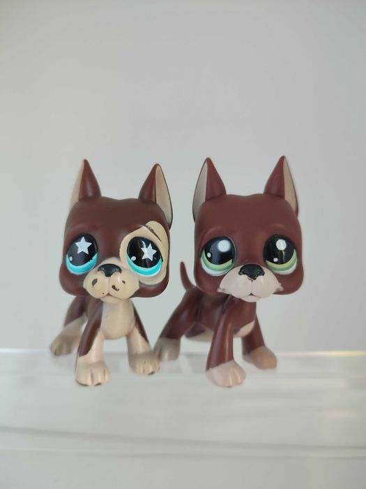 Lps littlest pet shop zestaw pop dog niemiecki #817-1 i #1519