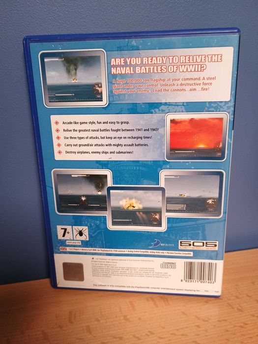 Iron Sea Playstation 2 PS2 3XA komplet