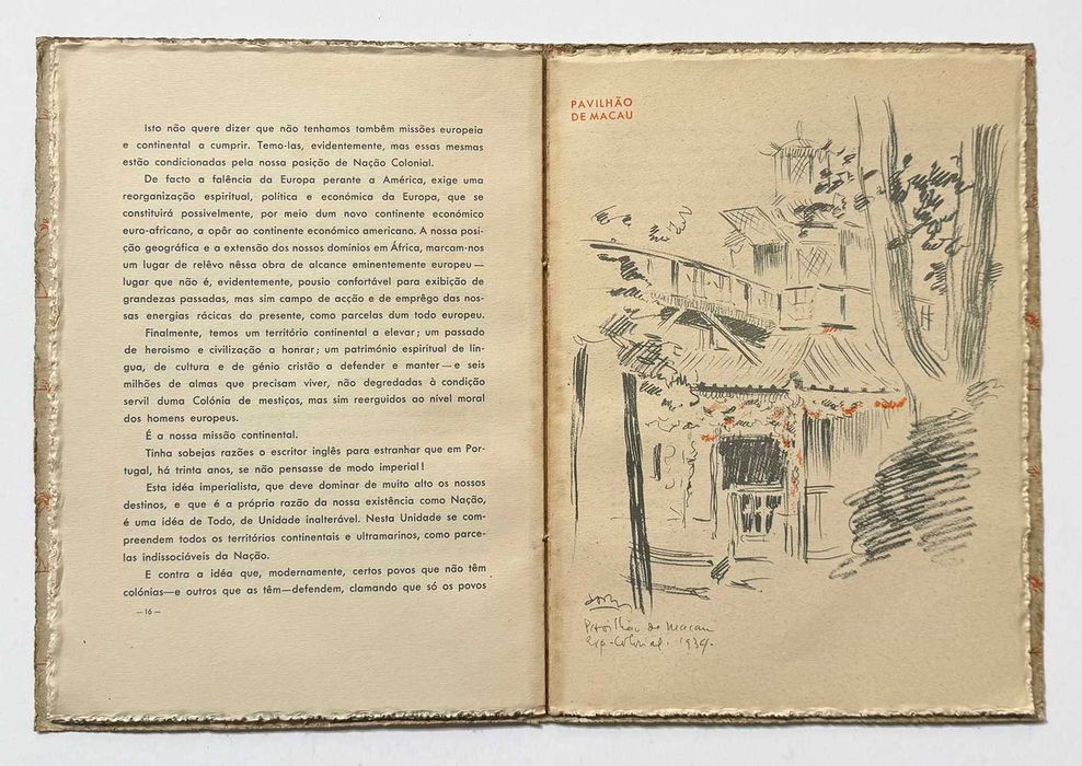 1934, Henrique Galvão, NO RUMO DO IMPÉRIO. Desenhos de Carlos Carneiro