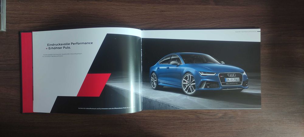Prospekt Audi RS7 4G