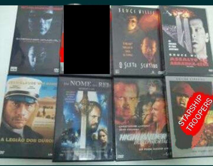 Dvd vários de ação filme filmes Van Damme Dolph Lundgren
