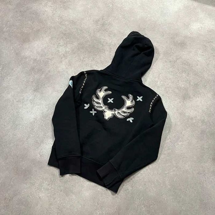 Vintage Bluza Y2K Zip Up Hoodie Alt Coquette Retro 90s Cropped