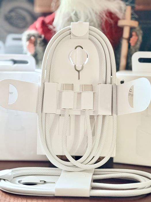 Зарядка iPhone 15 16 17 pro Max кабель USB-C to USB-C  Apple зарядка type-c 20W Orig