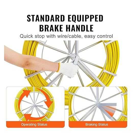 Koło linowe z włókna szklanego 150m