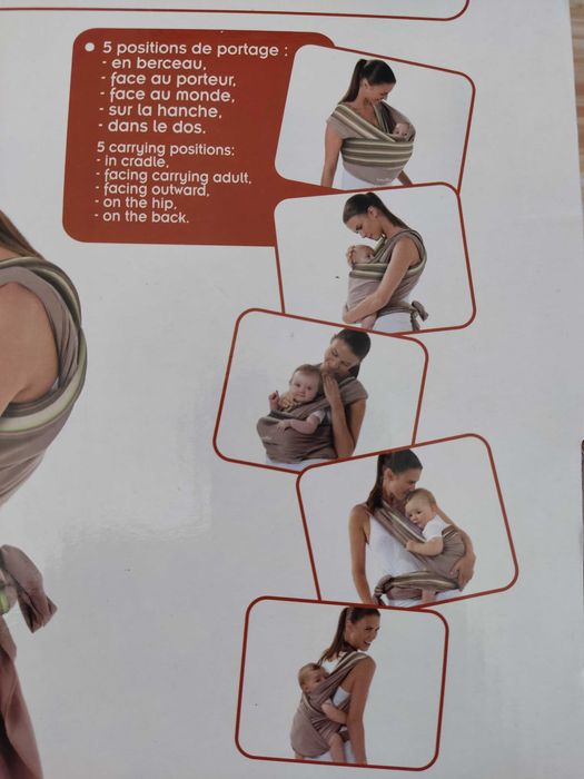 BABYMOOV porta bebe echarpe
