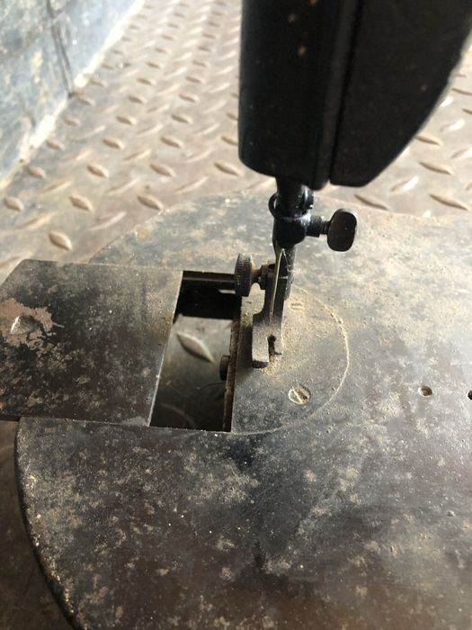 Cabeça máquina de costura singer