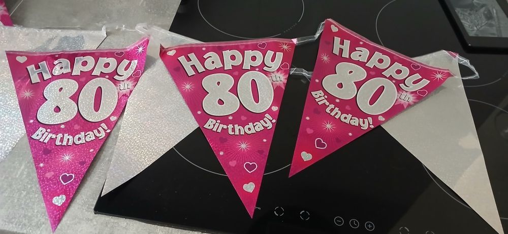 Girlanda DEKORACJA baner flagietki