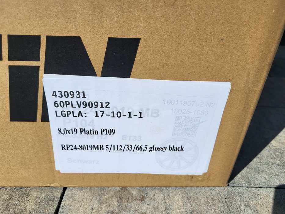 Alufelgi 19" 5x112 ET33 Mercedes Benz C Klasa E Klasa  S Klasa !