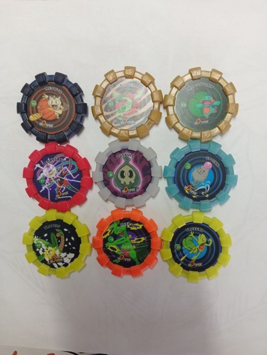 Tazos Pokémon Boinx originais