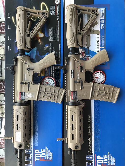 Fuzil Eléctrico Airsoft M4 GC16 RAIDER S G&G + Armalite M15a2 PROMO