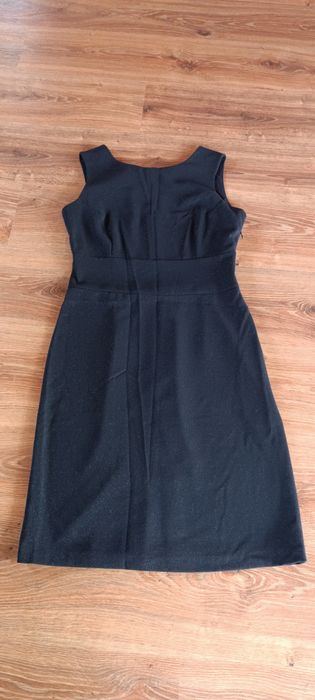 Sukienka czarna brokatowa gast 40