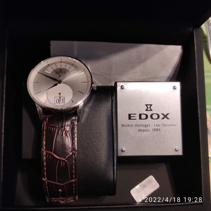 Zegarek męski Edox Les Vauberts Day Retrograde!