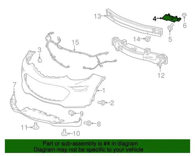 Напрямна бампера Chevrolet Bolt EV, EUV, Equinox EV, Blazer EV