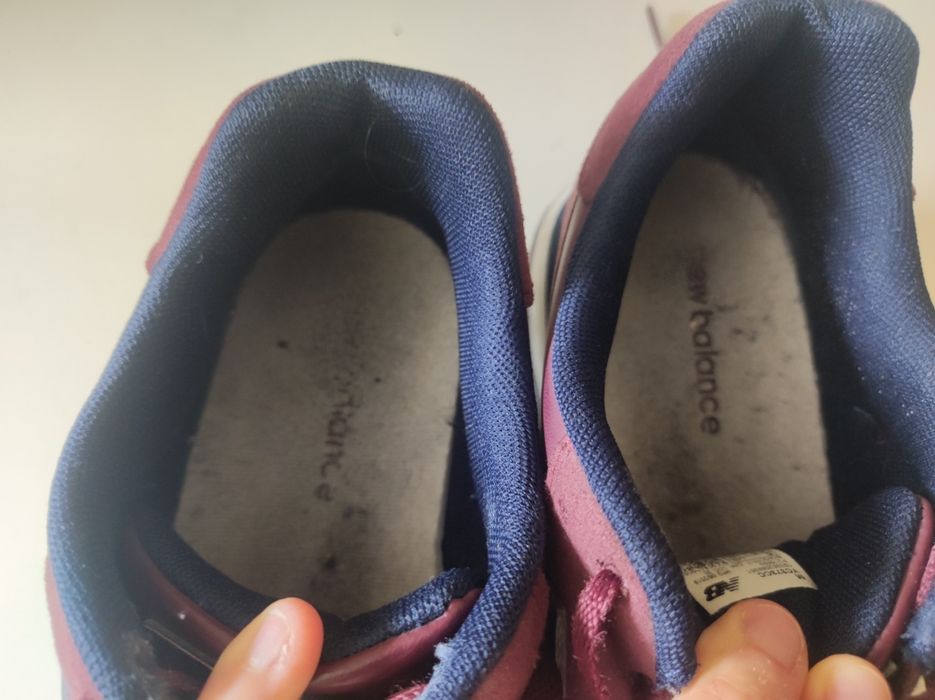 New balance 373 damskie bordowe