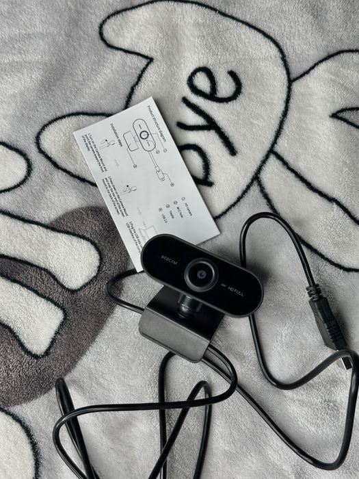 Веб-камера Full HD 1080P USB з мікрофоном для ПК та ноутбука