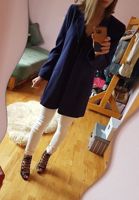 Granatowa marynarka 38 40 Dorothy Perkins Nowa
