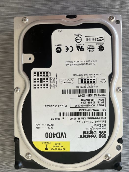 Dysk HDD WD400 40Gb