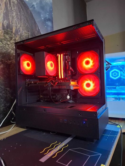 Ryzen 5 5500 / RX 5700 XT / Akwarium / Od Firmy / 24M GWARANCJI