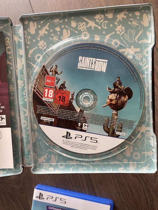 Saints Row Criminal Customs Edition steelbook (PS5)