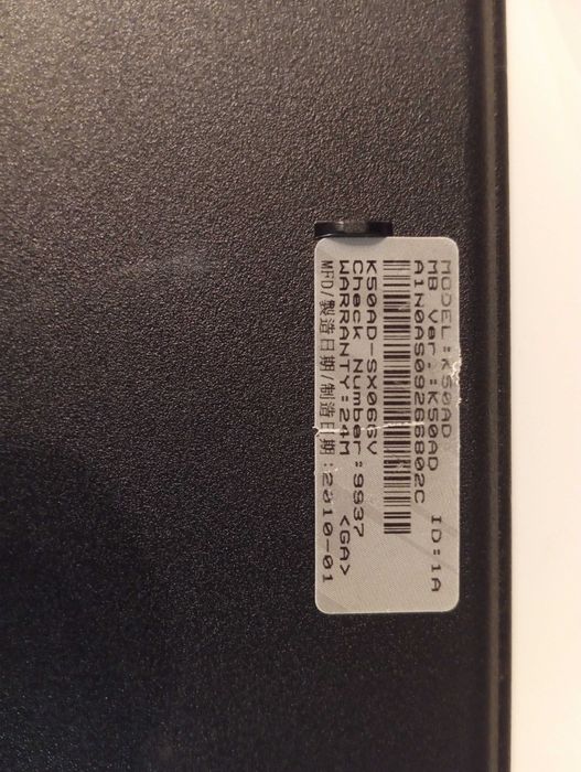 laptop ASUS K-50 AD