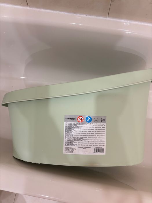 Banheira shnuggle verde