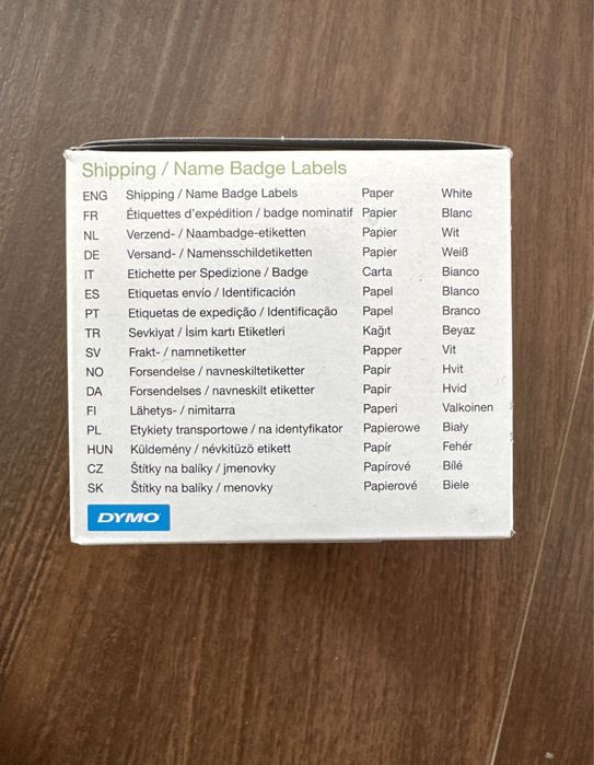 Etykiety DYMO 54x101 220szt.