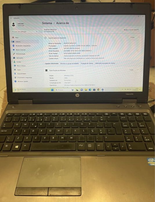 Portatil HP ProBook 6570b