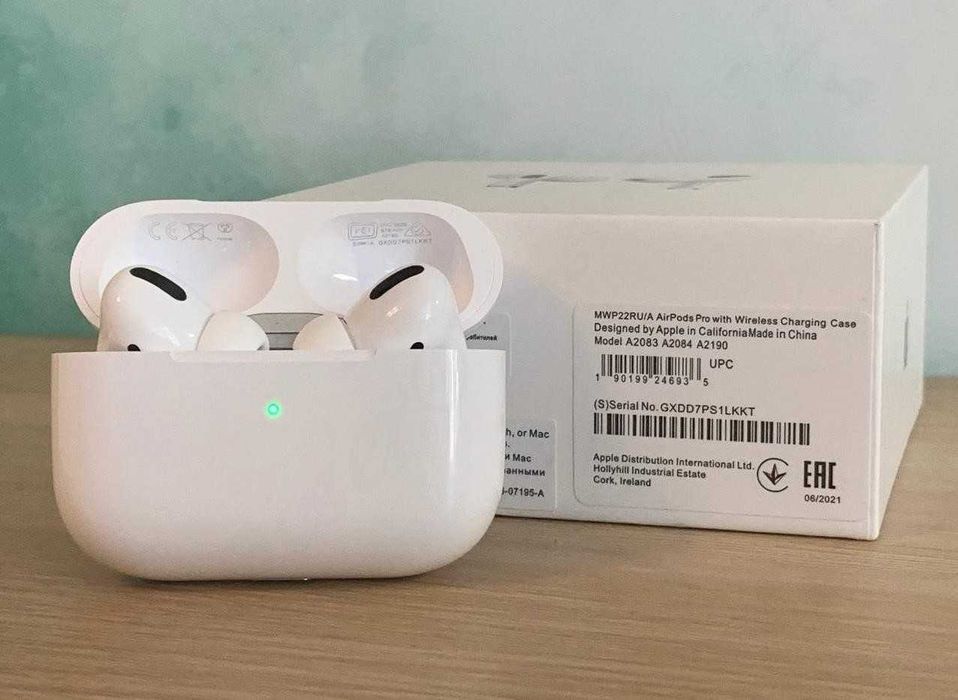 Беспроводные Наушники аірподс pro 1в1 Airoha +чехол