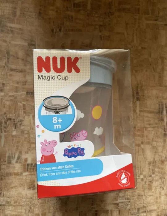 Новые детские стаканы Nuk нові дитячі стакани нук 8+ місяці
