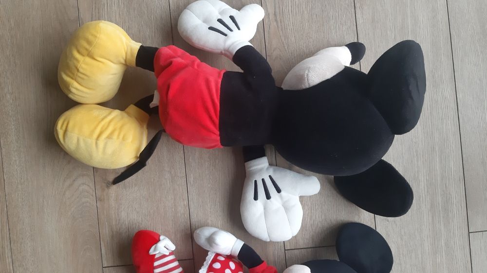 Duże maskotki para Myszka Mickey i Minnie Disney