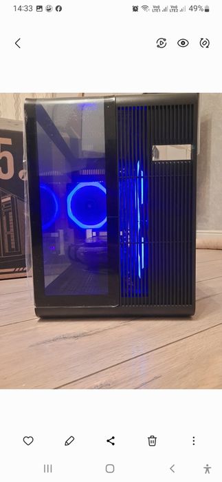 Продам игровой системный блок ryzen 5 5600x  6ядерный ram16 gtx 1070 8