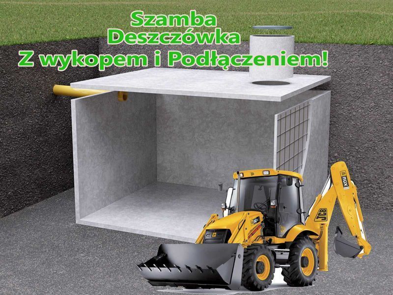 Zbiorniki betonowe na gnojowicę ścieki deszczówkę szamba szambo