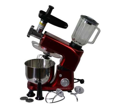 Кухонна машина GKM0022R, 1800 Вт, 6 швидкостей (GRUNHELM)