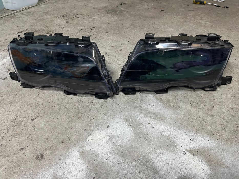 Lampy reflektory przód BMW E46 Xenon mod Plug&Play