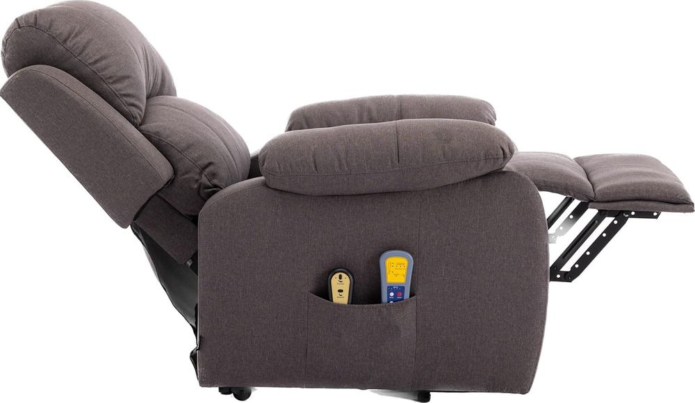 Poltrona - reclinação elétrica, massagem e termoterapia. Como NOVA