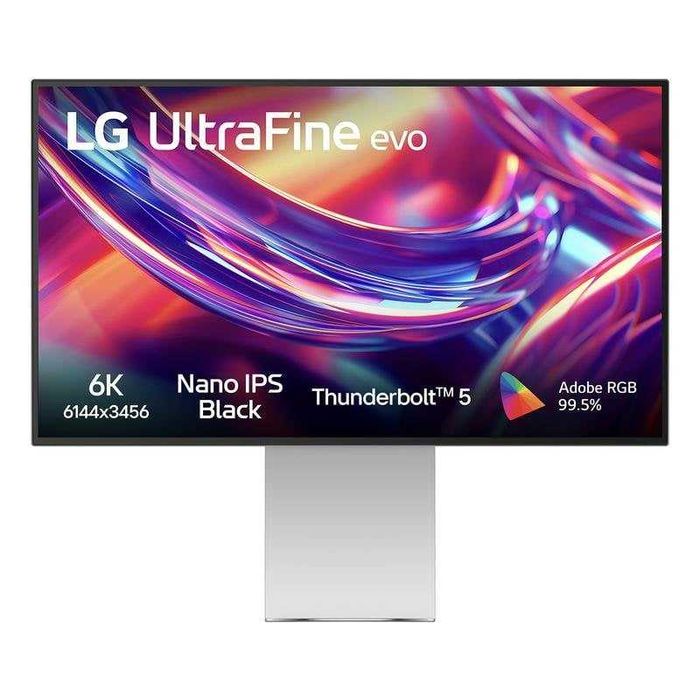 ISG  LG UltraFine 32U990A-S 32" UltraHD 6K 60Hz IPS Black HDR600 5ms Ergonomia