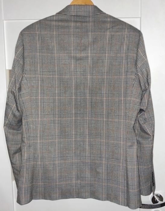 Marynarka męska w kratę