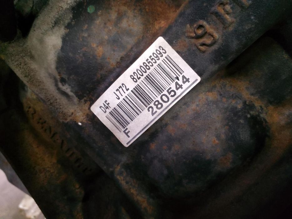 MOTOR RENAULT TWINGO II (CN0_) REF: D4FJ772 | D4F772  | 2007 - 2014