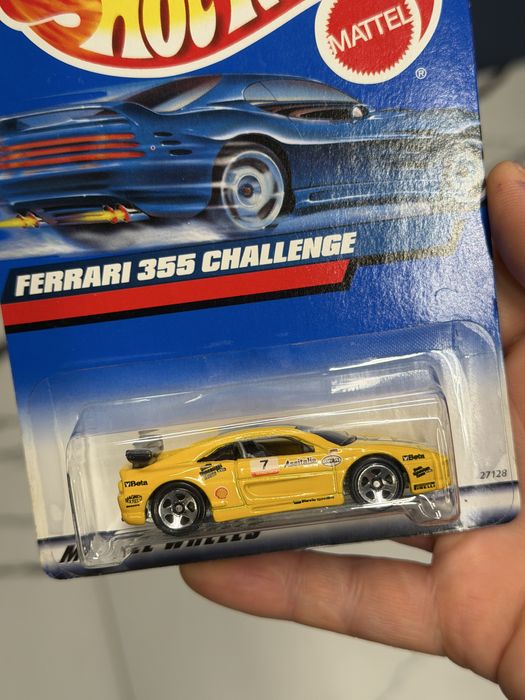 Hot Wheels Ferrari 355 Challenge Shell Magneti Marelli  26 lat prtktr