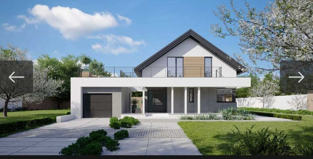 Dom w stanie surowym zamkniętym – Maków Mazowiecki, ul. Cicha | 161 m²