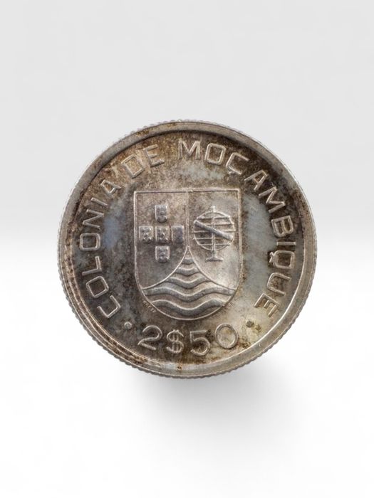 1935 mocambique 2,5 escudos soberba
