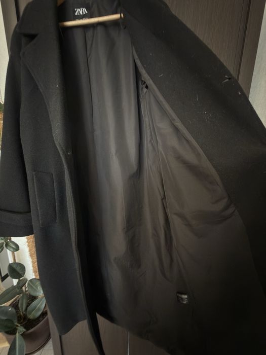 Мягкое польто оверсайз Zara