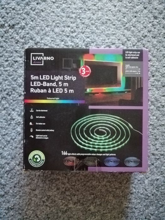 Taśma LED Livarno Home 5m – nowa (otwarte opakowanie)