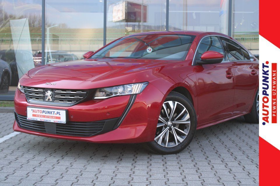 Peugeot 508 , 2019r. FVAT23%, Kamera, Grzana Szyba, Tempomat Aktywny, CarPlay